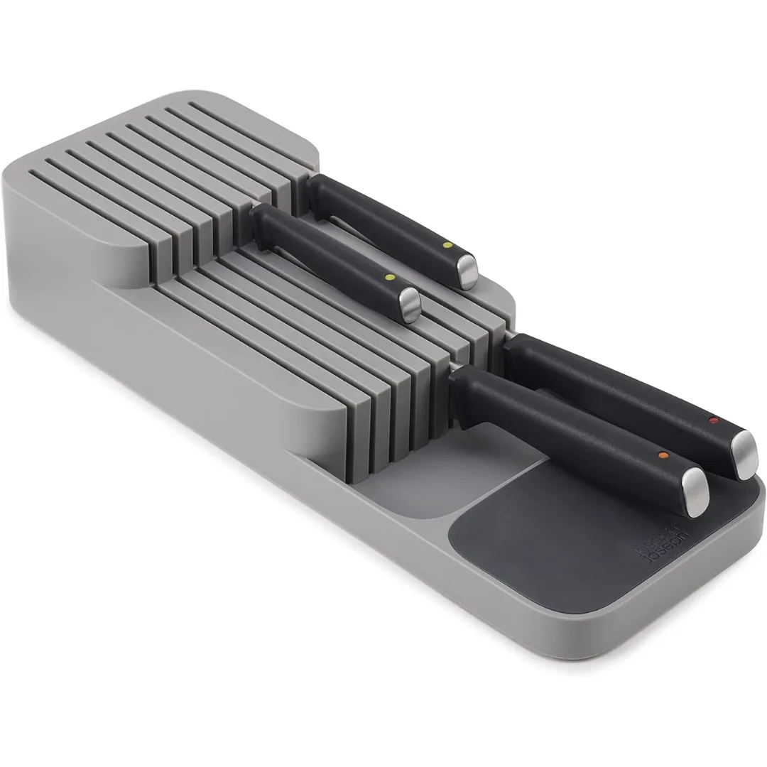 Joseph Joseph DrawerStore Compact Knife Organiser Grey 85120