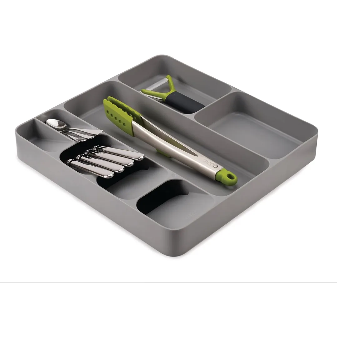 Joseph Joseph DrawerStore Cutlery Utensil Organiser (Grey)