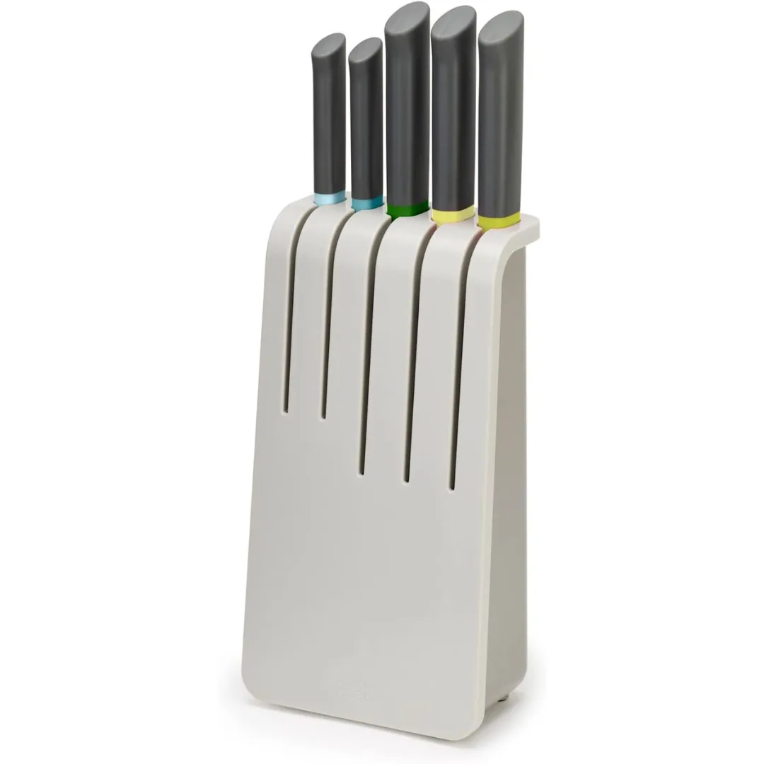 Joseph Joseph Duo 5-Piece Knife Block Set Opal 10560