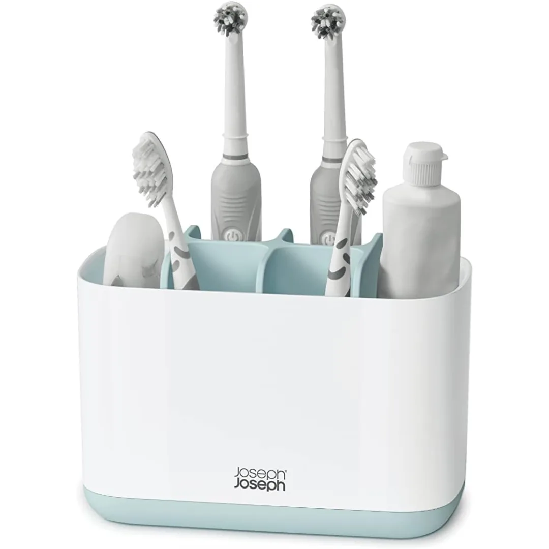Joseph Joseph Easy Store Large Toothbrush Caddy (Blue)