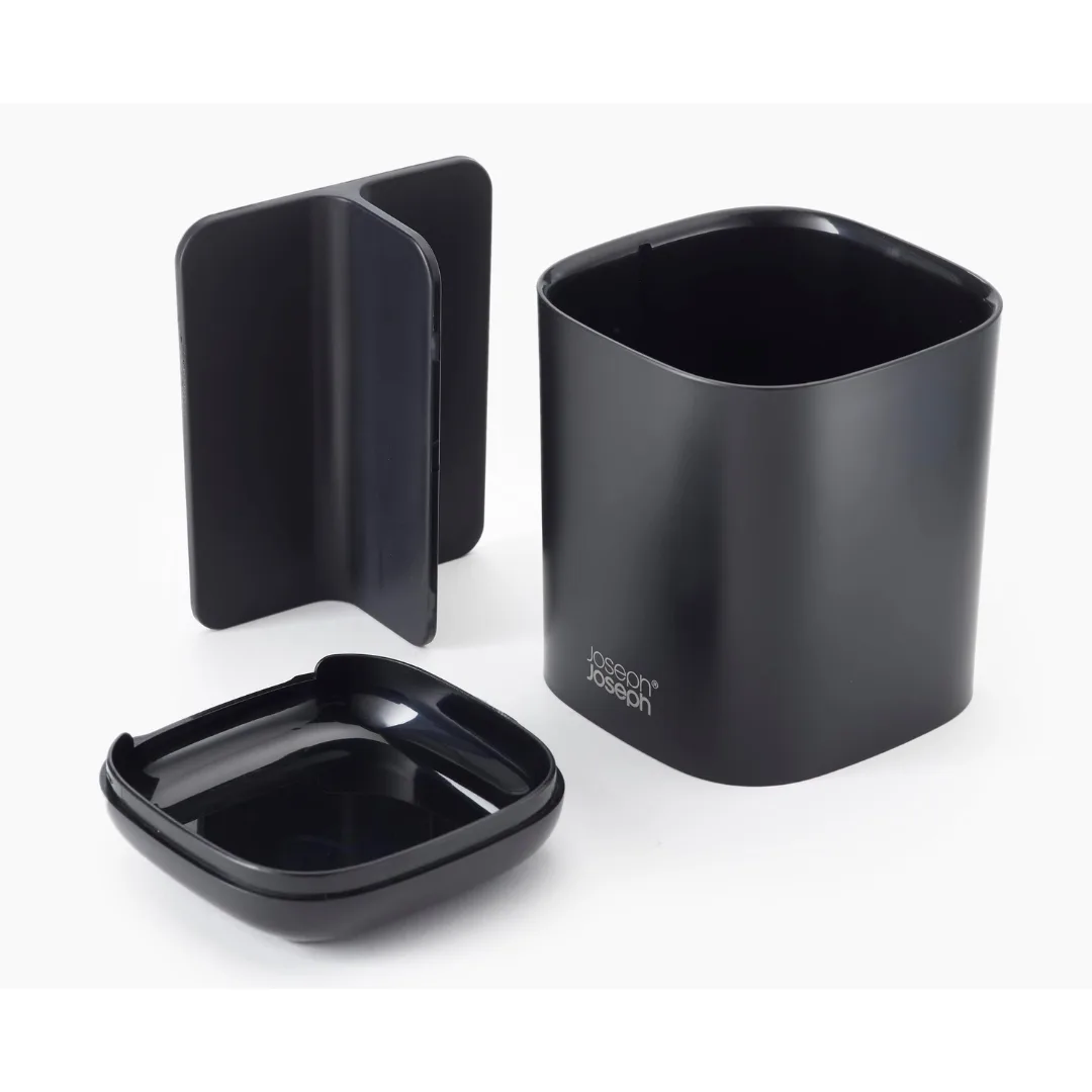 Joseph Joseph EasyStore Toothbrush Caddy (Black)