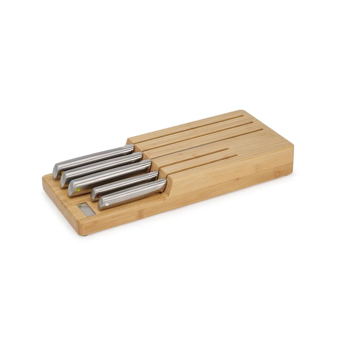 Joseph Joseph Elevate Steel Knives Bamboo Store 5-Piece Set 10563
