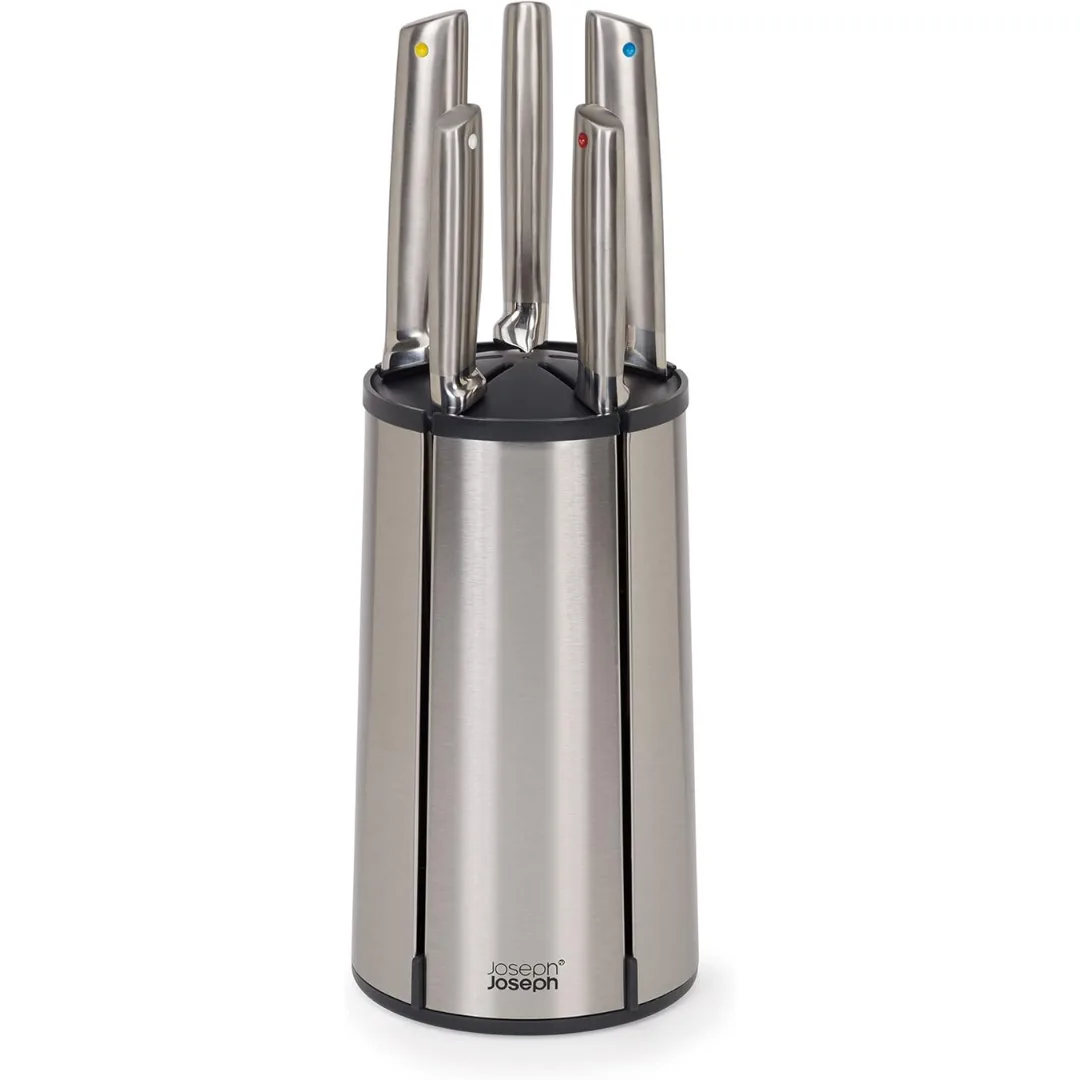 Joseph Joseph Elevate Steel Knives Carousel 5-Piece Set 10546