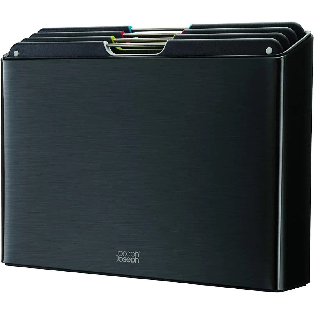 Joseph Joseph Folio Steel 4pc Board Set (C-Black)