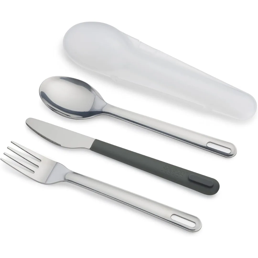 Joseph Joseph GoEat Stainless Steel Cutlery Set Grey 81126