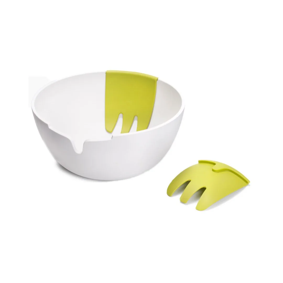 Joseph Joseph Hands-On Salad Bowl &amp; Servers White HOSB011CB