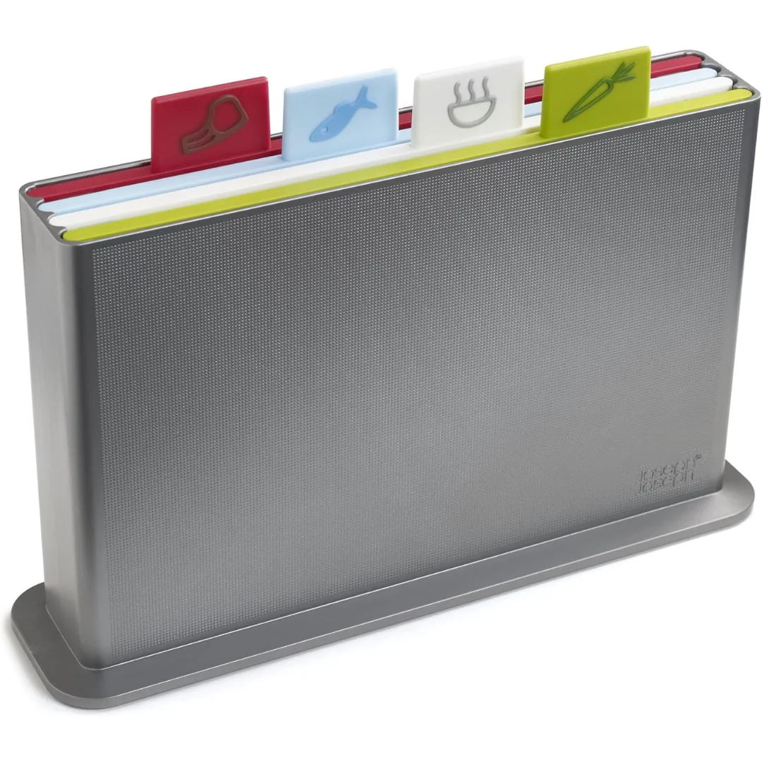 Joseph Joseph Index Advance Chopping Board Set Silver 60030
