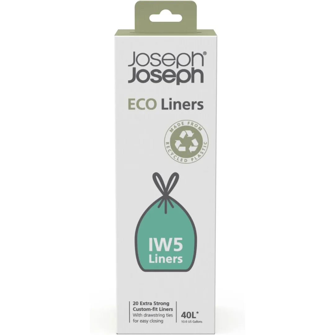 Joseph Joseph IW5 40L Eco Liners 20 pcs (Grey)