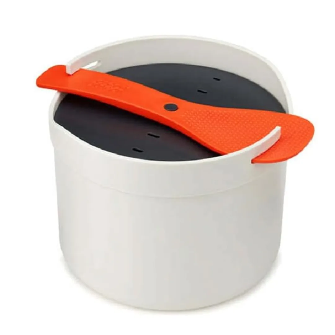 Joseph Joseph M-Cuisine Microwave Rice &amp; Grain Cooker Stone/Orange 45002