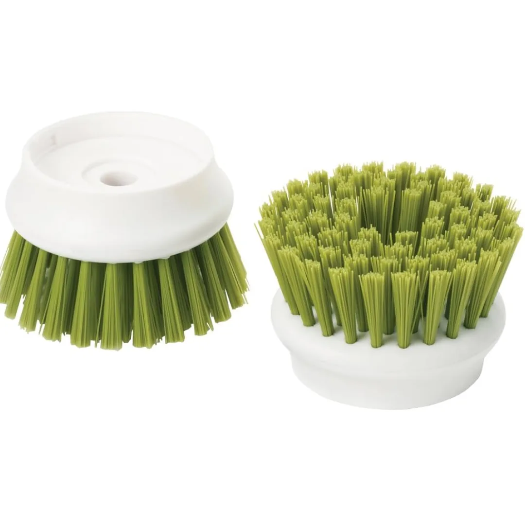 Joseph Joseph Palm Scrub Replacement Bristle Heads 2pc Green 85038