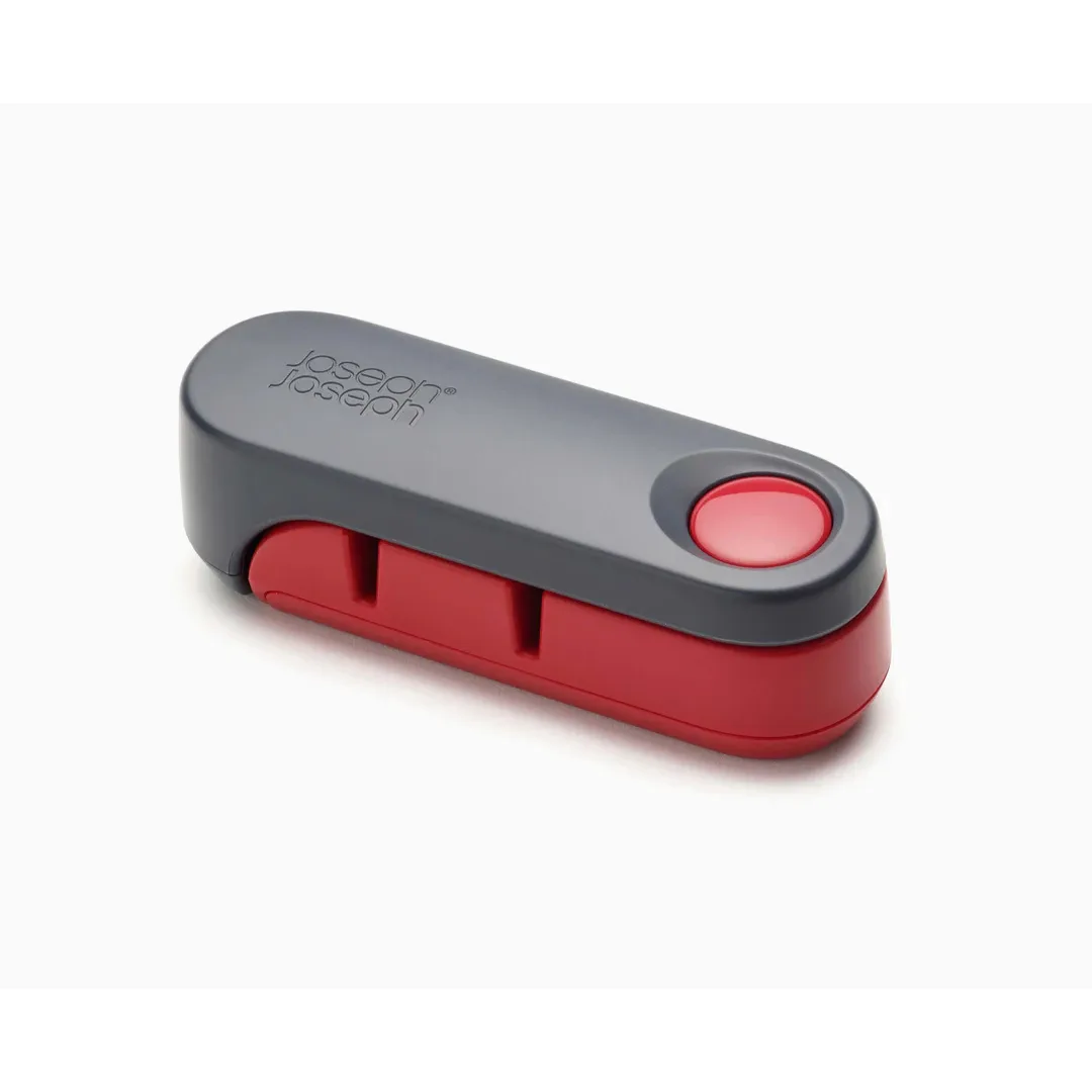 Joseph Joseph Rota Folding Knife Sharpener Dark Grey Red 10048