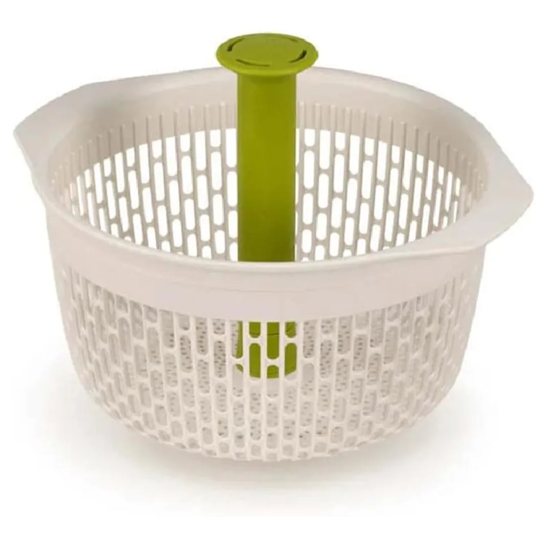 Joseph Joseph Spindola Salad-Spinning Colander White Green 20185