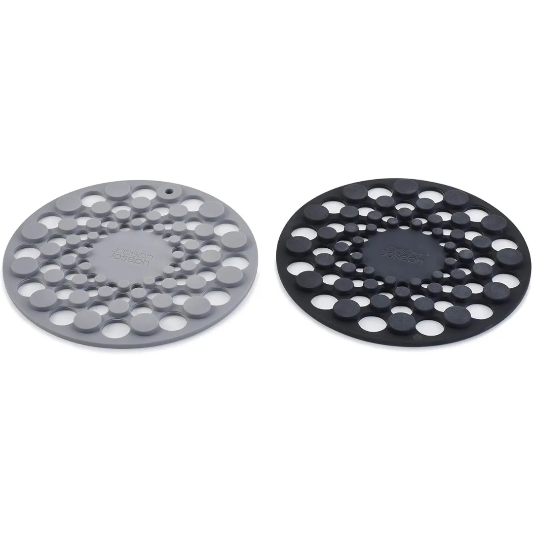 Joseph Joseph Spot-On 2pc Silicone Trivets Grey 20174