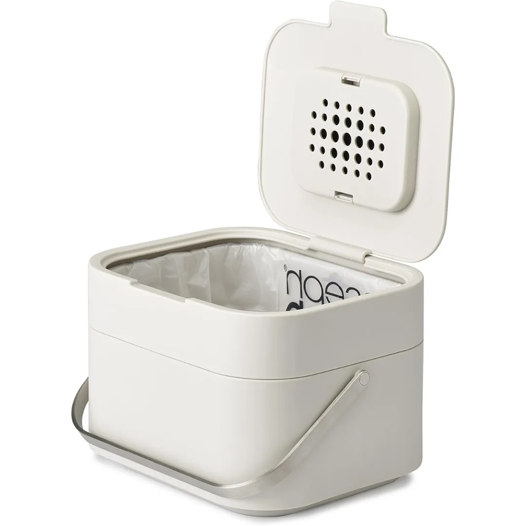 Joseph Joseph Stack 4 Food Waste Caddy Stone 30015