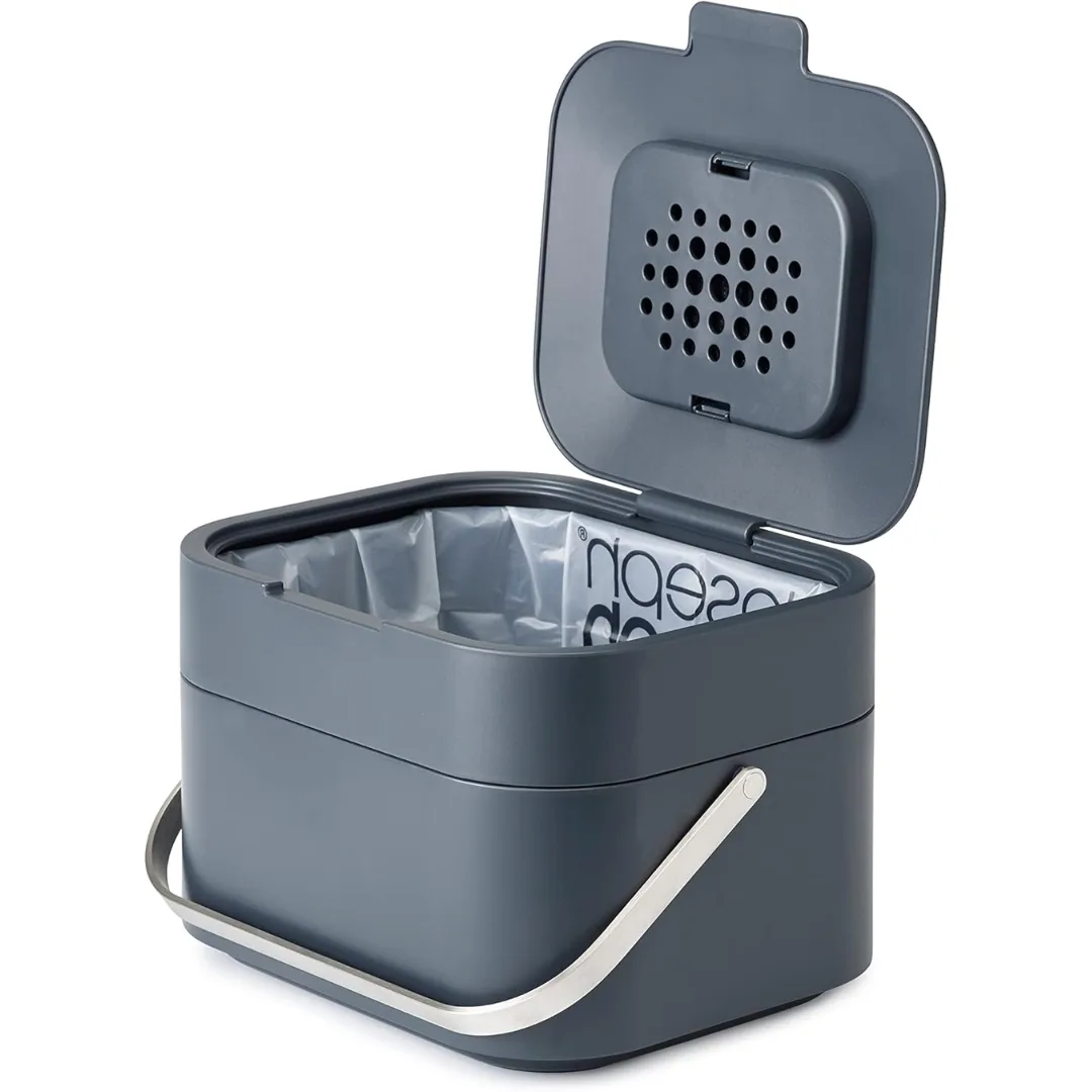 Joseph Joseph Stack 4 Food Waste Caddy Graphite 30016