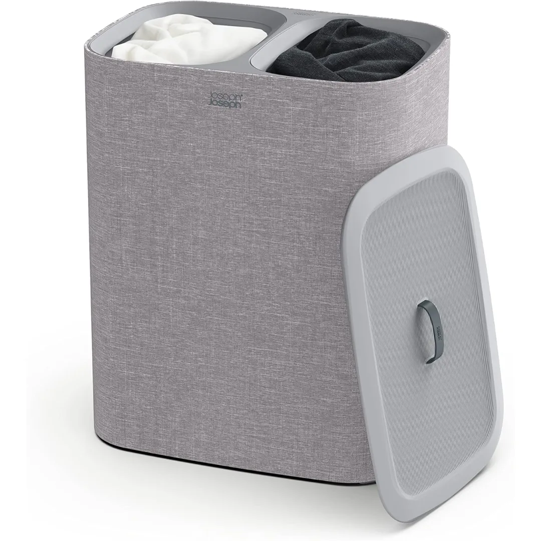 Joseph Joseph Tota 90L Laundry Basket Grey 50003