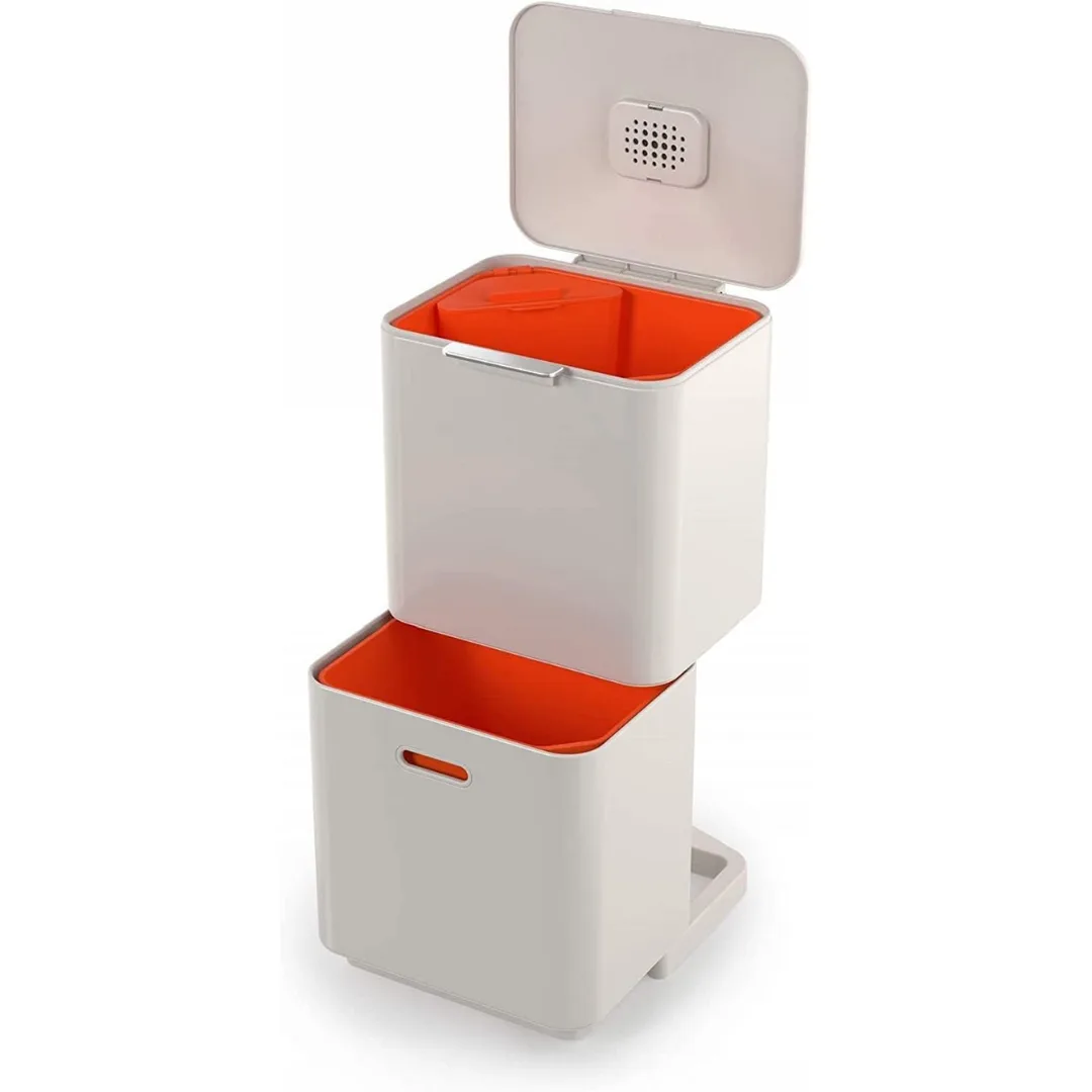 Joseph Joseph Totem Max 60L Waste Separation Unit Stone 30061