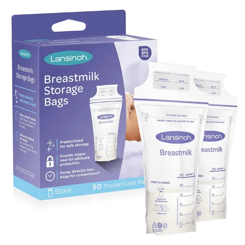Lansinoh Breastmilk Storage Bags-50 pack-40055
