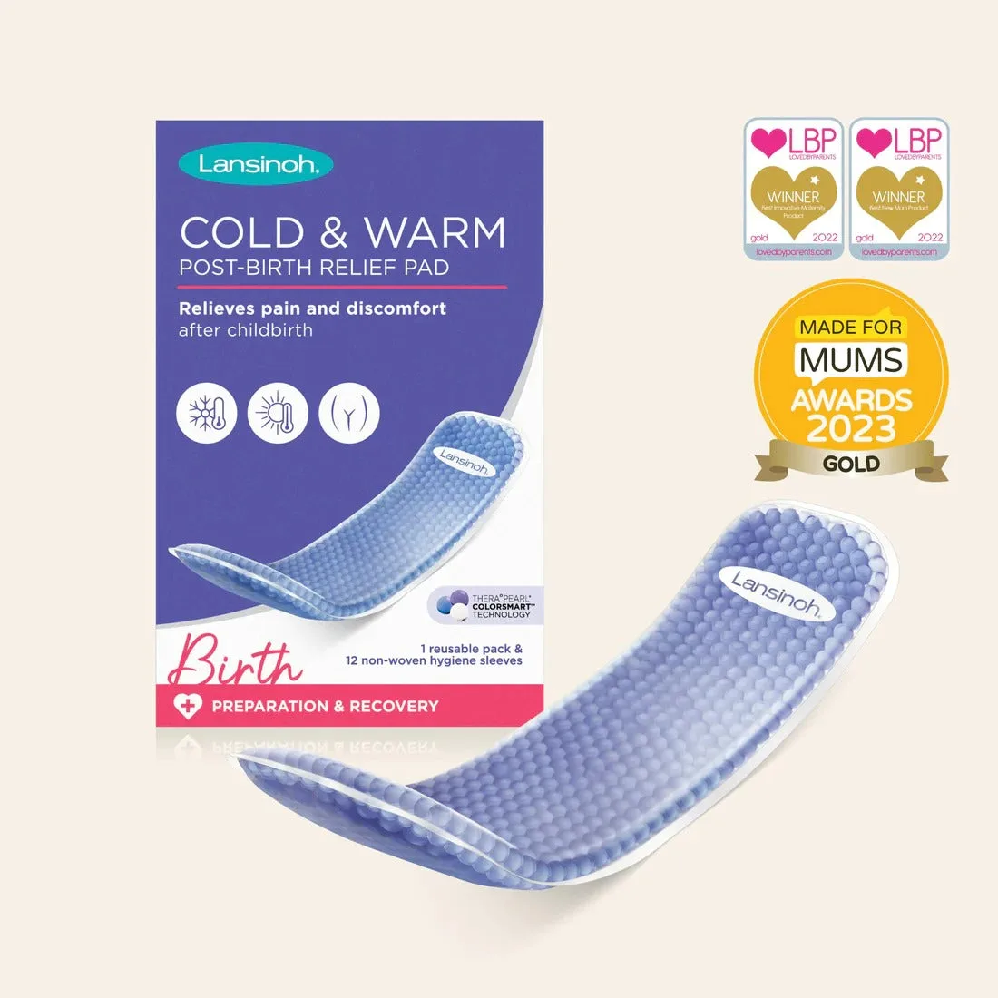 Lansinoh Cold &amp; Warm Post-Birth Relief Pack 69130