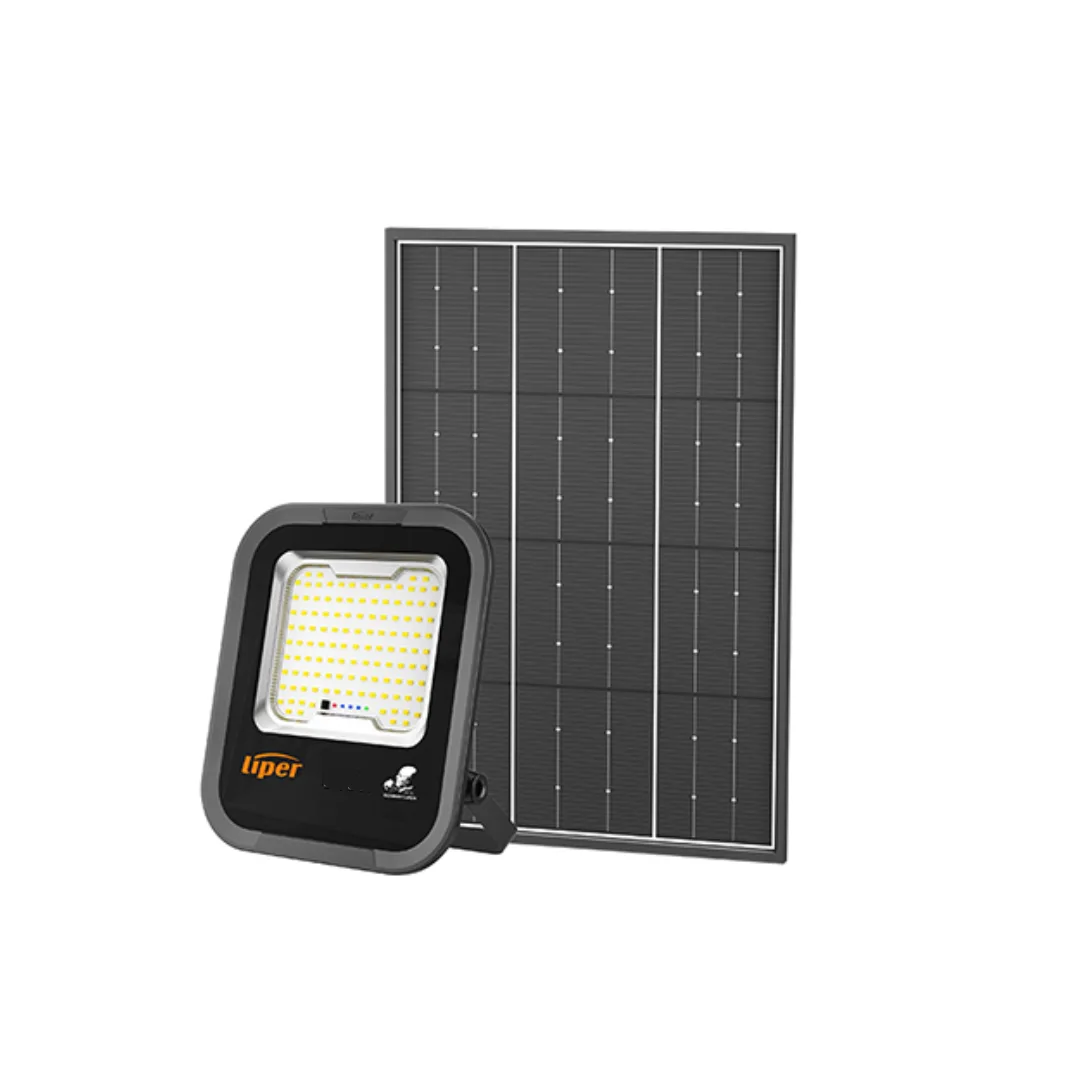 Liper LPFL-300HW01-SS 300W Solar LED Floodlight Cool Daylight