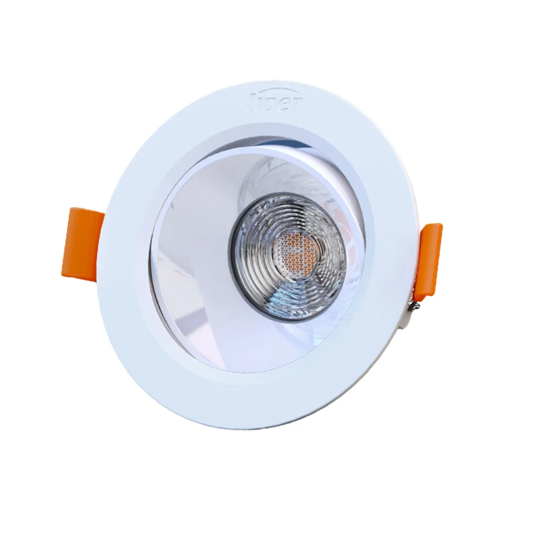 Liper LP-CL05G01-Y LED Recessed Downlight 5W 3CCT D88mm White