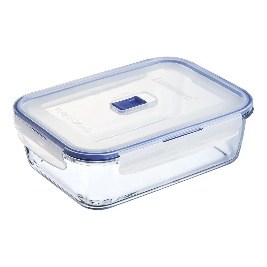 Luminarc Pure Box Active Glass Storage Box 197cl with Lid P3549