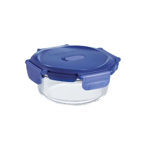 Luminarc Pure Box Putina Glass Storage Box with Lid Round 400ml V6452