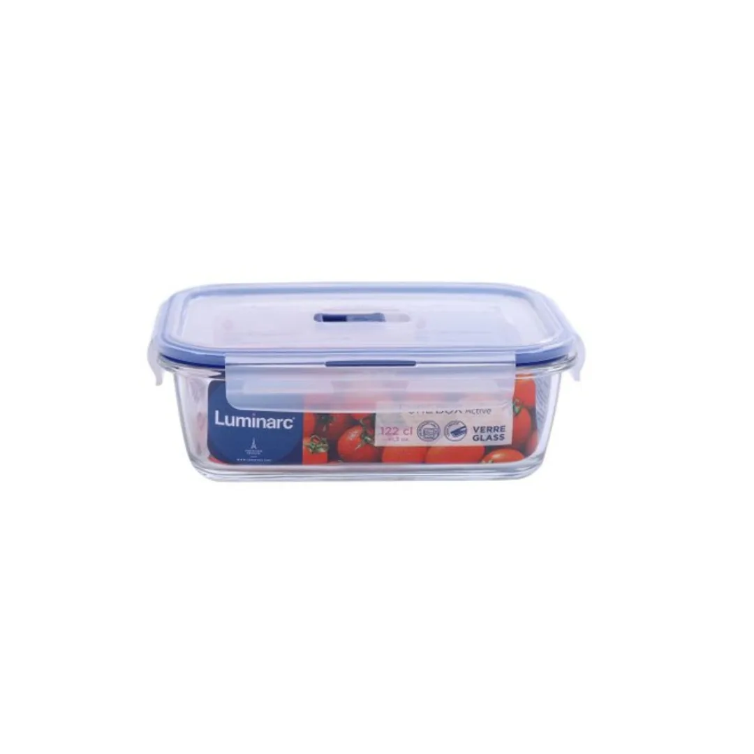 Luminarc Pure Box Rect 122Cl Flat P3548