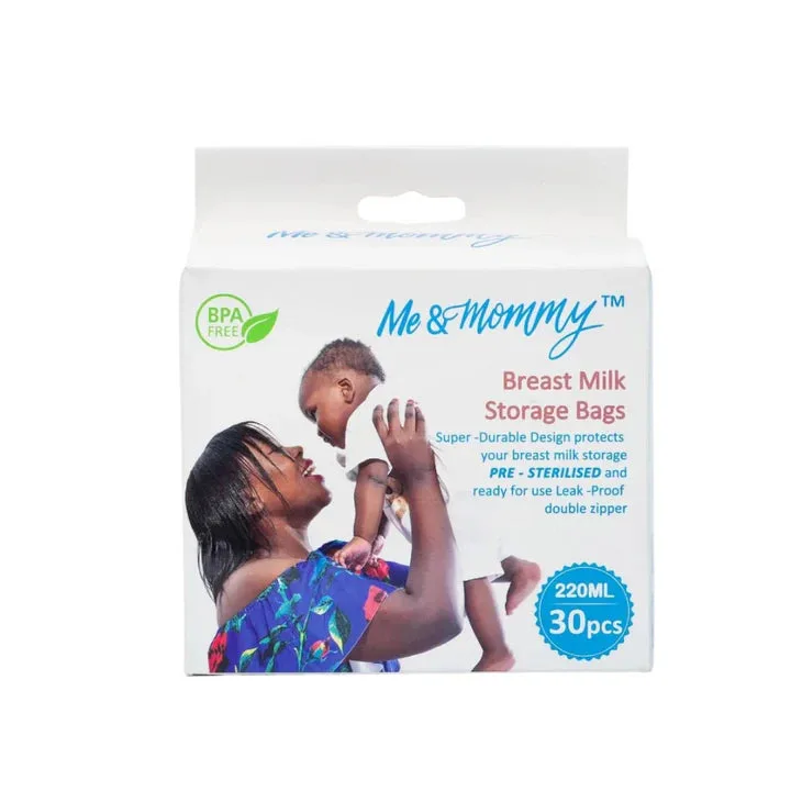 Me and Mommy Breastmilk Storage Bags 30Bags