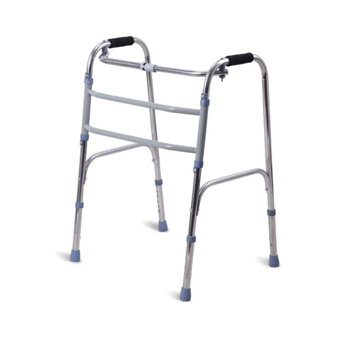 Mobi-Aid Walker frame Without Wheels Height Adjustable and Foldable