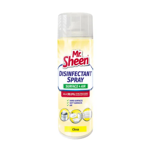 Mr. Sheen Disinfectant Spray 500ml - Citrus SH1343