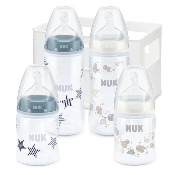 Nuk First Choice plus bottles Set for BOYS -0-6m+10225106