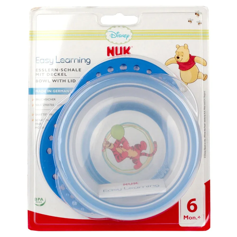NUK Easy Learning Disney Bowl With Lid 8m+-10255093
