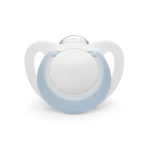 NUK Silicone Soother S2 Genius 6-18M Blue