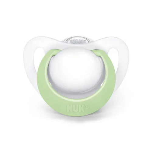 NUK Silicone Soother S2 Genius 6-18M Green