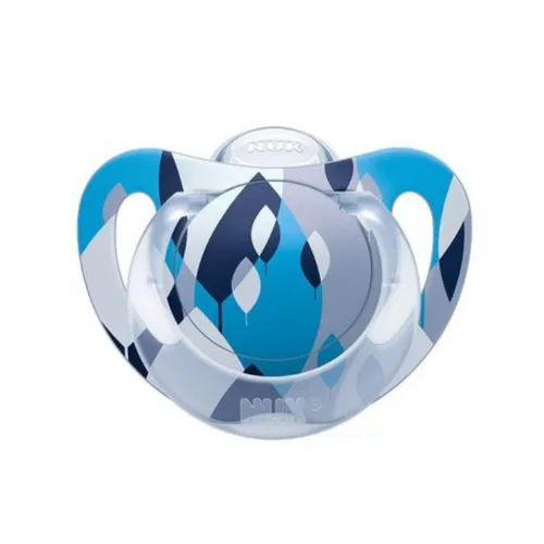 NUK Silicone Soother S2 Genius Color 6-18M Blue