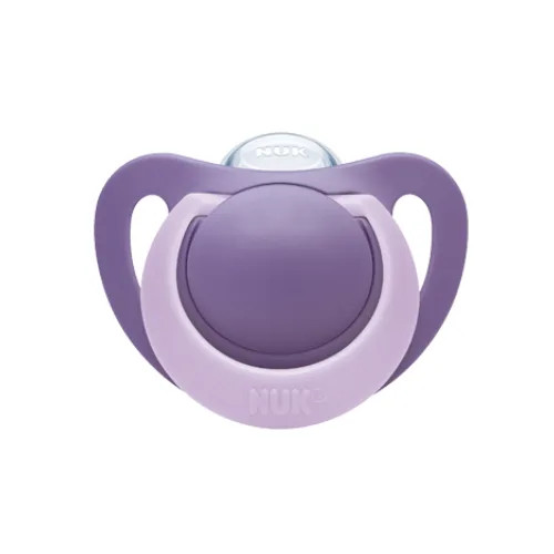NUK Silicone Soother SI Genius 0-6M Lavender
