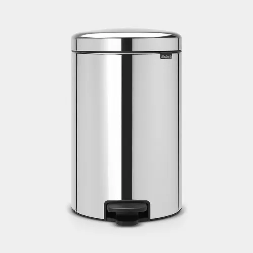 Pedal Bin Newicon - 20L Brilliant Steel