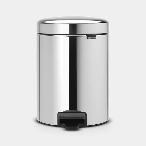 Pedal Bin Newicon - 5L Brilliant Steel