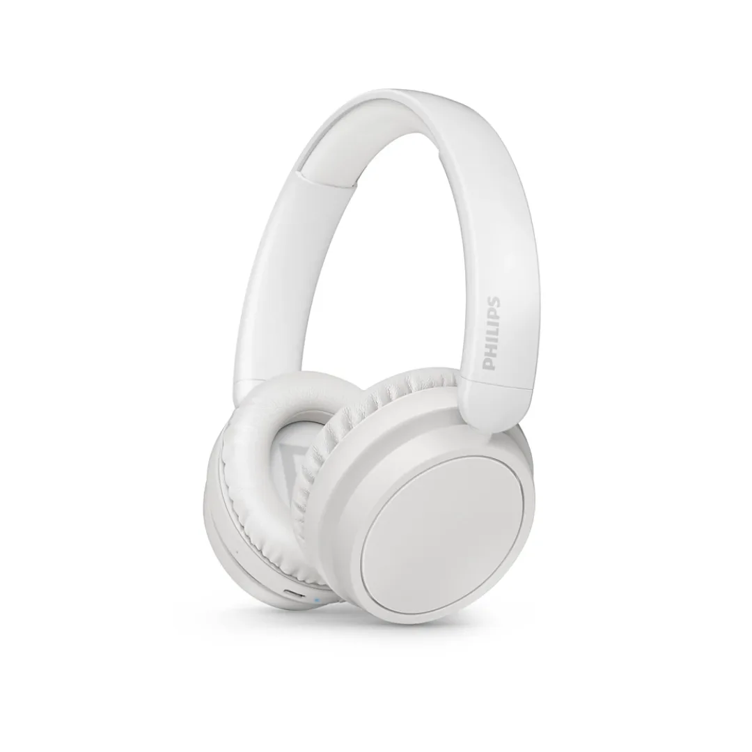 Philips 4000 Series On-Ear Wireless Headphones Foldable White TAH4209WT/00