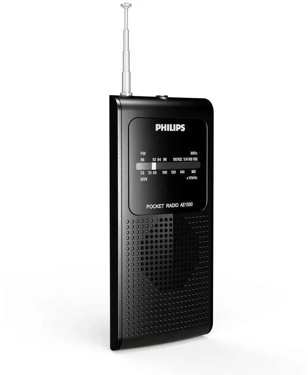 Philips AE1500/00 FM/MW Analogue Tuning Portable Radio