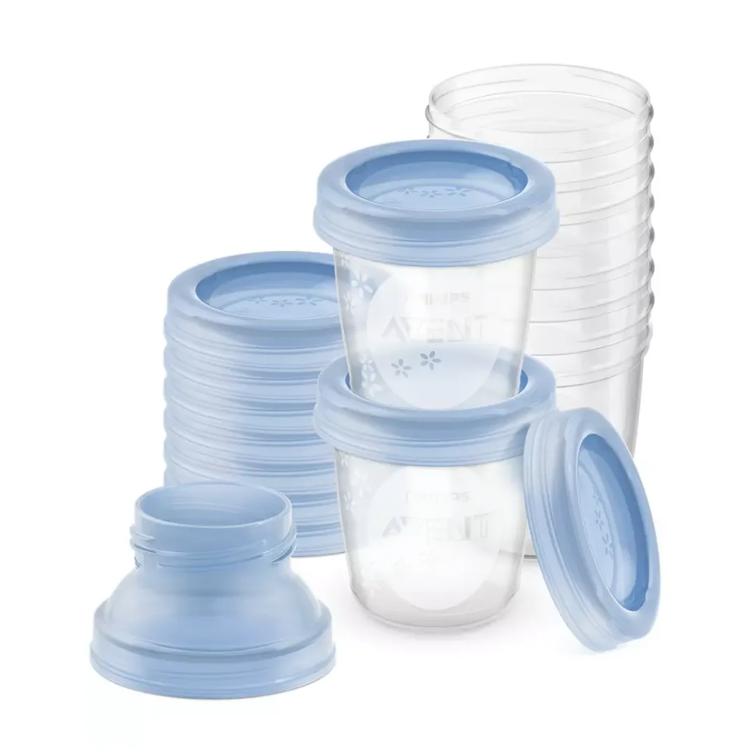 Philips Avent Breast Milk Storage Cups 10-Pack SCF618/10