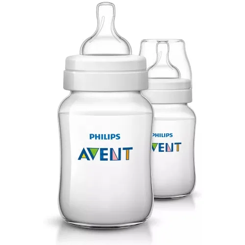 Philips Avent Classic Plus Bottles 260ml 2-Pack SCF563/62 Clearance