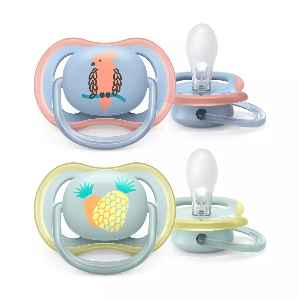 Philips Avent Ultra Air Pacifiers 0-6m 2-Pack SCF085/12