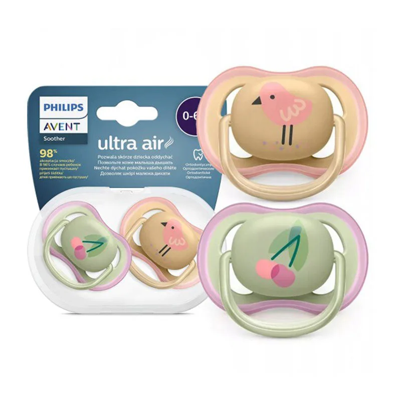 Philips Avent Ultra Air Pacifier 0-6m SCF085/13