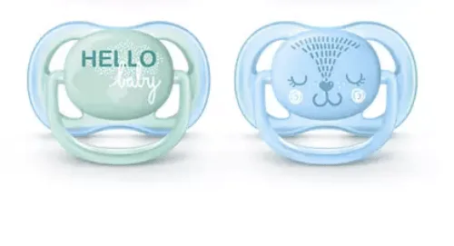 Philips Avent Ultra Air Pacifiers 0-6m 2-Pack SCF342/20