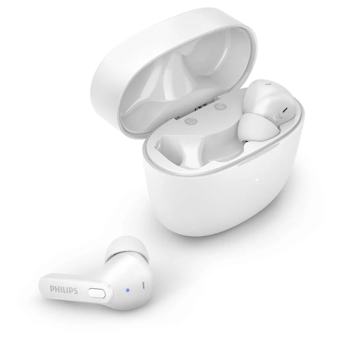 Philips True Wireless Headphones TAT2206WT/00 Splash Resistant White