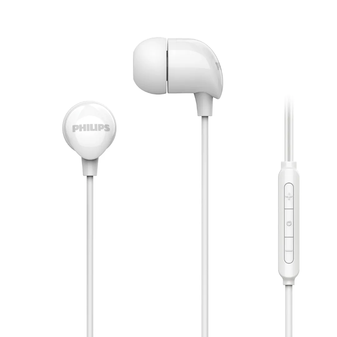 Philips Type-C In-Ear Wired Headphones TAE2146WT/97 Bass Sound White