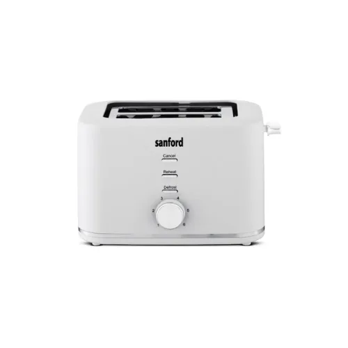 Sanford 2-Slice Toaster 6 Browning Levels Defrost Cool Touch SF5753BT