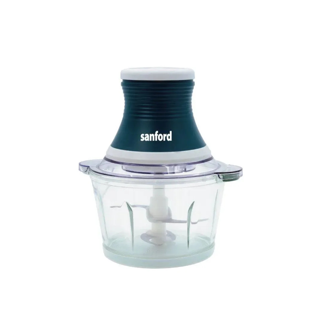 Sanford 500W Multi-Function 2l Glass Chopper &amp; Mixer SF5588FC